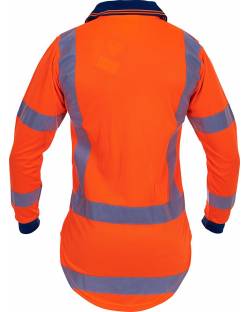 Caution Hi Vis TTMC Microfibre Polo