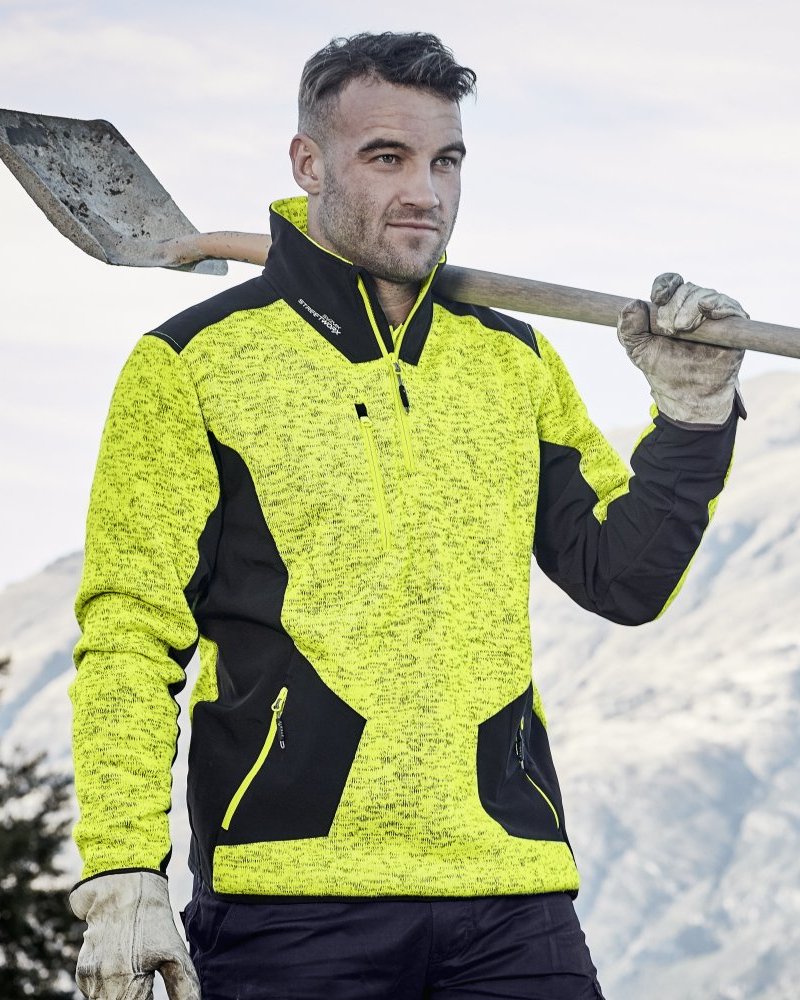 Unisex Streetworx Reinforced 1/4 Zip Pullover