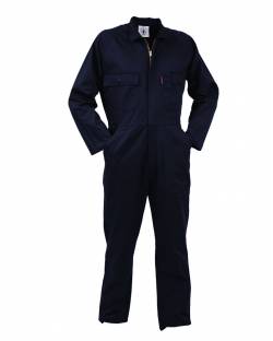 300gsm Cotton Overalls Black