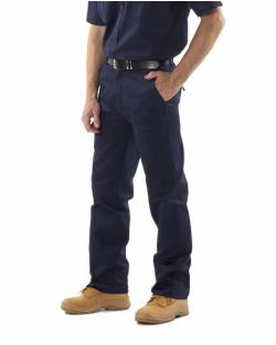 Mercerised Work Pant, Stout Fit
