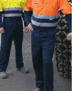 Cotton Drill Trousers, Stout Fit 