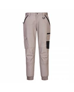 Cuffed Slim Fit Stretch Work Pants