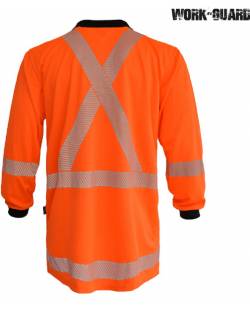 Recycled Hi Vis TTMC Polo Long Sleeve