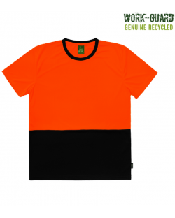 Workguard Recycled T-Shirt, Hi Vis