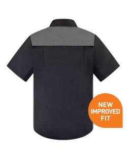 Bison Contrast, S/S Shirt