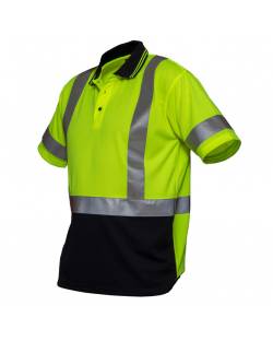 Hi Vis H Pattern Polo