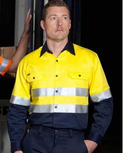 190G Day/Night Shirt Hi Vis, Long Sleeved