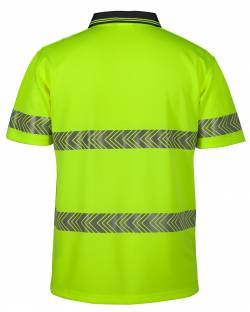 Hi Vis Segmented Reflective Polo
