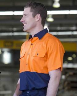 150G Shirt Hi Vis, Short Sleeved