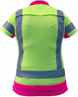 Microvent Hi Vis Ladies Polo