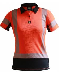 Microvent Hi Vis Ladies Polo