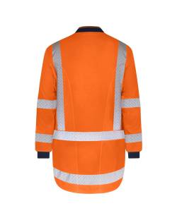 Bison Cottonback TTMC-W Polo, Long Sleeve