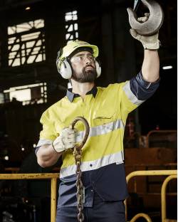 Rugged Cooling Hi Vis Shirt, Long Sleeved