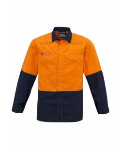 Fire Retardant Hi Vis Shirt, Long Sleeved