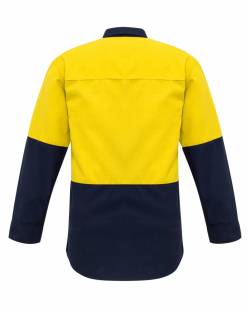 Fire Retardant Hi Vis Shirt, Long Sleeved
