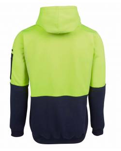 Hi Vis Poly Cotton Hoodie, 280 gm
