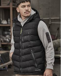 Streetworx Hooded Puffer Vest, Unisex