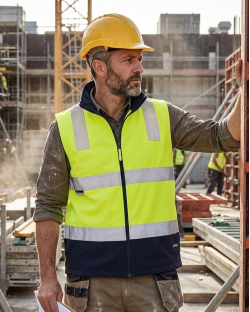 Hi Vis D/N Softshell Vest