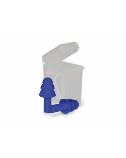 Vortex Reusable Earplugs, Blue Uncorded 