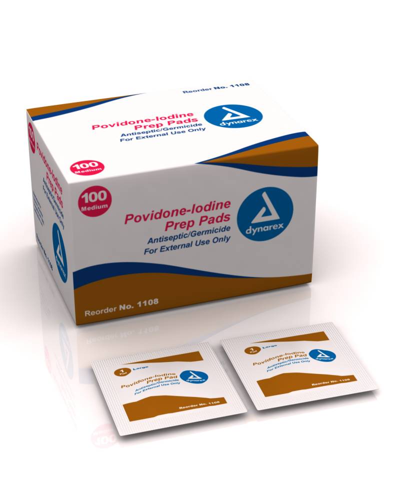 Povidone-Iodine Prep Pads