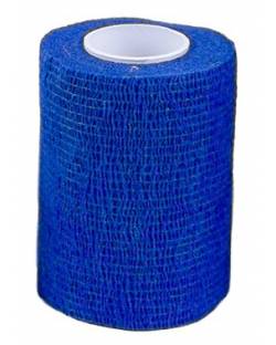 Cohesive Bandage, Blue 10cm
