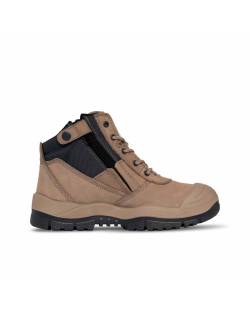 Mongrel Zipsider Boot with Scuff Cap