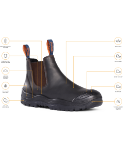 Mongrel Oil Kip Elastic Boot with Scuff Cap