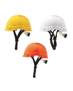 V6 Hard Hat Vented Micro Peak Ratchet Harness