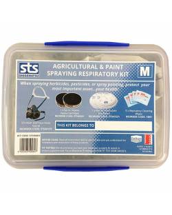STS Half Face Mask Paint and Agricultural Spraying Respiratory Kit 