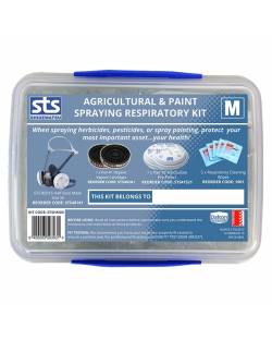 STS Half Face Mask Paint and Agricultural Respiratory Kit 